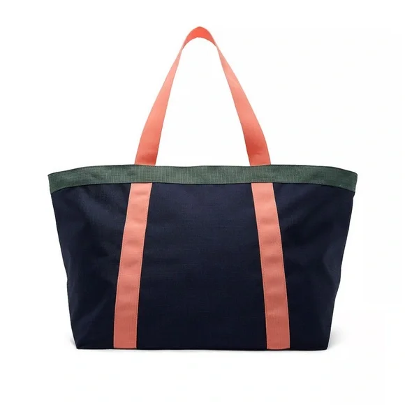 Victoria's Secret PINK Navy and Peach Tote - Picture 5 of 5